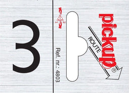 Pickup Route alulook 25x44 mm - cijfer 3