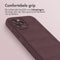 iMoshion Hoesje Geschikt voor iPhone 11 Pro Hoesje Siliconen - iMoshion EasyGrip Backcover - Aubergine