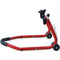 vidaXL - Motorfiets - voorwiel - standaard - rood