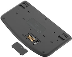 Logitech Wave Keys - Draadloos Ergonomisch Toetsenbord - Gewatteerde Handsteun - Azerty BE Grafiet