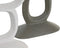 Kroonkandelaar DKD Home Decor 14,5 x 7 x 37 cm Aluminium Wit Groen (2 Stuks)