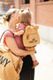 Childhome My First Bag - Kinderrugzak - Superzachte Teddy Stof - Bruin