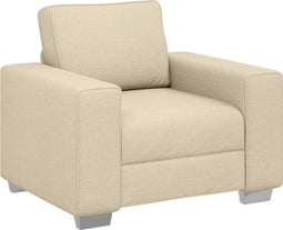 vidaXL - Crème - Ligzetel - 59 - cm - Stof