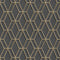 DUTCH WALLCOVERINGS Behang Hexagonal zwart en goudkleurig