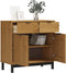 vidaXL - Dressoir - FLAM - 80x40x80 - cm - massief - grenenhout