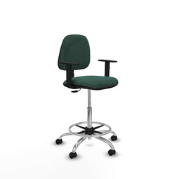 Piqueras y Crespo B1D05RP - Bureaustoel - Hoogteverstelbaar met armleuning - Groen