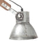 vidaXL Wandlamp industrieel rond E27 zilverkleurig