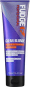 Fudge Clean Blonde Violet Toning Shampoo - Neutraliseert gele tinten - 250 ml