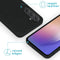 iMoshion Hoesje Geschikt voor Samsung Galaxy A55 Hoesje Met Pasjeshouder - iMoshion Uitneembare 2-in-1 Luxe Bookcase - Zwart