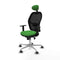 Piqueras y Crespo 1D086G1 - Bureaustoel - Hoogteverstelbaar met armleuning - Groen