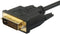 Equip HDMI - DVI(18+1) - Digitale Adapter Kabel 3m - Zwart