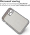imoshion Hoesje - Geschikt voor iPhone 13 - EasyGrip Backcover - Grijs