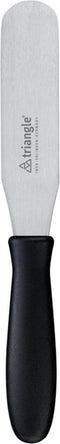 Triangle Professional Paletmes - Glaceermes - RVS - 15 cm - Heft Kunststof Zwart