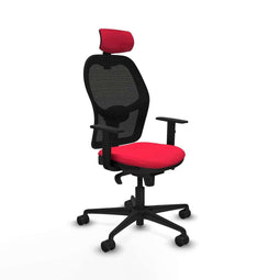 Piqueras y Crespo 1D036N2 - Bureaustoel - Hoogteverstelbaar - Rood