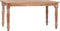 vidaXL - Salontafel - Batavia - 90x50x45 - cm - massief - teakhout - whitewash