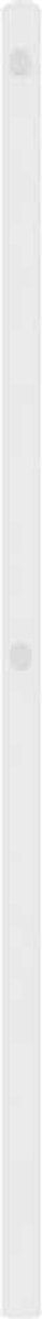 vidaXL - Hoofdbord - 193 - cm - metaal - wit