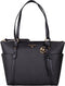 Michael Kors Sullivan - Grote Shopper Dames - Leer - Zwart - Goudkleurige details (1 stuk)