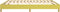 vidaXL - Bedframe - zonder - matras - 180x200 - cm - stof - groen
