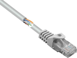 Renkforce RF-5047502 RJ45 Netwerkkabel, patchkabel CAT 5e U/UTP 5.00 m Grijs Snagless 1 stuk(s)