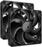 Corsair iCUE Link RX140 - PWM-fans - 1.700 RPM en Zero RPM-modus - Zwart (2 stuks)