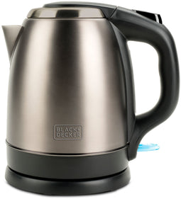 Black & Decker BXKE2202E - Waterkoker 1,2L 2200W - Draadloos 360 graden draaibaar - Aluminium
