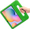 imoshion Tablet Hoes Kinderen Geschikt voor Samsung Galaxy Tab S6 Lite (2024) / Tab S6 Lite (2022) / Tab S6 Lite - imoshion Kidsproof Backcover met handvat - Groen /Groen
