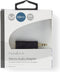 Stereo-Audioadapter - 3,5 mm Male - 6,35 mm Female - Verguld - Recht - ABS - Antraciet - 1 Stuks - Window Box
