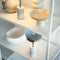 Dyberg Larsen Starlight - Oplaadbare tafellamp - 3 helderheidsniveaus - Chroom/Wit marmer