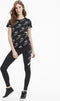 PUMA Amplified Leggings - Tight fit - Logo print - Puma Black
