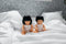 Miniland Babypop Jongetje Met Vanillegeur 38 Cm Wit Pak - aziatisch jongetje - met wit broekje en hemdje in broderiestijl