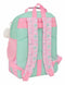 Glow Lab Amazing - Schoolrugzak - Ergonomische bekleding - Groen Roze 32 x 42 x 15 cm