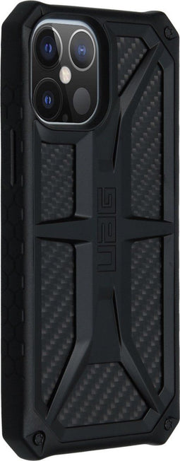 UAG Monarch - Backcover hoesje - Carbon Fiber - iPhone 12 Pro Max