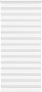 vidaXL - Zebra - rolgordijn - 105x230 - cm - stofbreedte - 100,9cm - polyester - wit