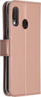 Accezz Samsung Galaxy A20e - Wallet Softcase Bookcase - 3 pashouders - Roze