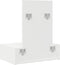 vidaXL - Wandkaptafel - Wit - 60x40x70 - cm