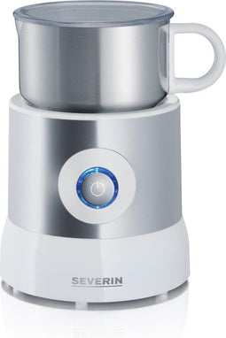 Severin SM 9684 - Melkopschuimer inductie - 500 ml - 500 watt - Zilver/Wit