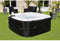 SUN SPA Vierkante opblaasbare opblaasbare spa - 6 personen - 1, 85 x H 0, 65 m