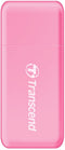 Transcend RDF5 - Geheugenkaartlezer - USB 3.2 Gen 1 - Roze