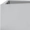 vidaXL - Plantenbak - driehoek - 40x40x75 - cm - gegalvaniseerd - staal
