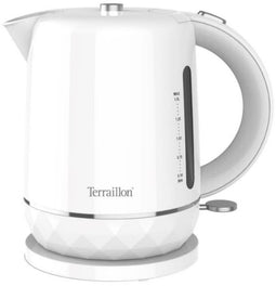 Terraillon Diamant - Waterkoker 1,5L 2200W - 360 graden draaibaar - Wit