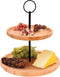 Excellent - Houseware - Etagère - 2-laags - rond - 16,5/21,5 - cm - bamboe
