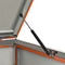 vidaXL - Containerberging - driedubbel - 207x77,5x112,5 - cm - roestvrij - staal