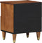 vidaXL - Nachtkastje - 40x33x46 - cm - Massief - Mango - Hout