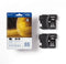 Brother LC-1100BK - Inktcartridge - Zwart (2 stuks)