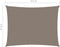 vidaXL - Zonnescherm - rechthoekig - 3,5x4,5 - m - oxford - stof - taupe