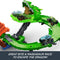 Hot Wheels Monstertrucks - Haaien vs. Dino's Draak Vernietiging Speelset en 2 Speelgoedtrucks