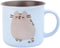 Pusheen - Keramische Mok 380ml - Vaatwasmachinebestendig - Blauw / Bruin
