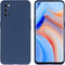 iMoshion Hoesje Geschikt voor Oppo Reno4 Pro 5G Hoesje Siliconen - iMoshion Color Backcover - Donkerblauw