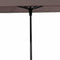 Madison Parasol Round Corner 280x280 cm - Taupe