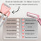 Sansbeauté® 2-in-1 Ladyshave - Scheerapparaat Vrouw - Waterproof - USB Oplaadbaar - Pink White Edition